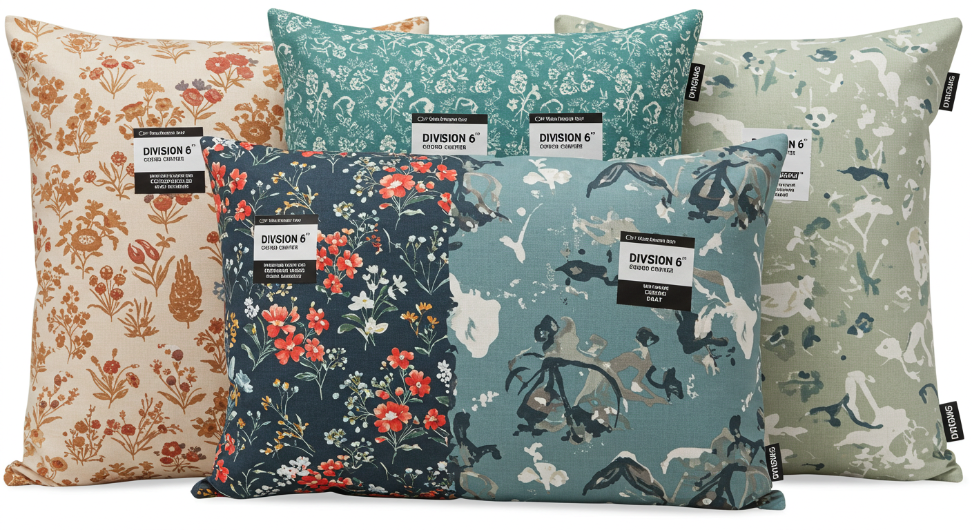 Branded Design Printed Cotton Pillow Covers – Set of 12 (Buy 6 Get 6 Free) | Premium Look