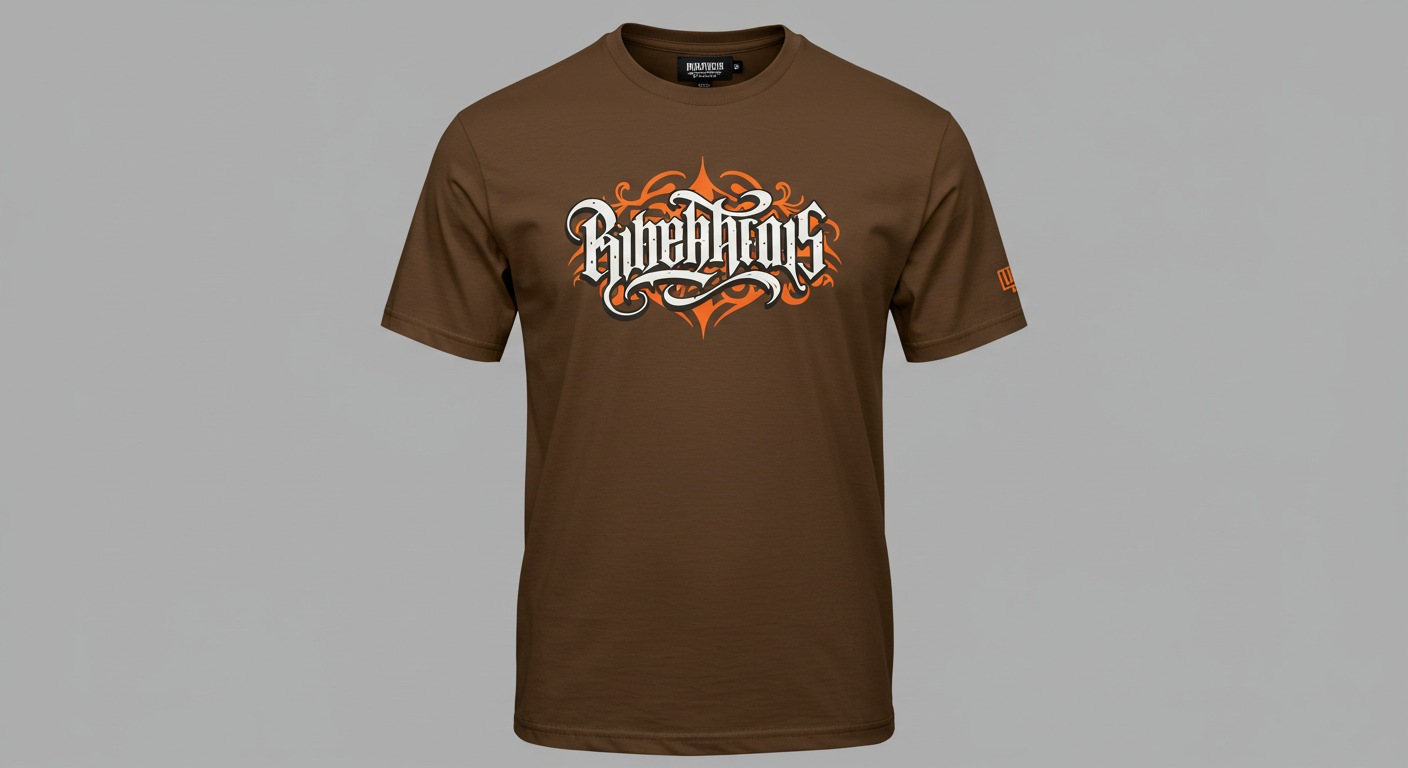 Earth-Tone Brown Unisex T-Shirt – Custom Print | Print on Demand