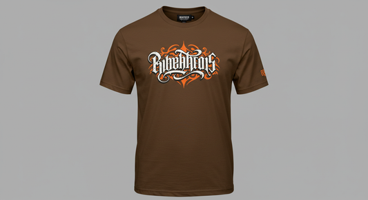 Earth-Tone Brown Unisex T-Shirt – Custom Print | Print on Demand