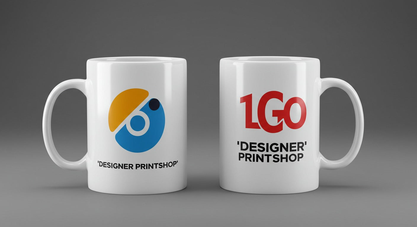 Custom Print White Ceramic Mug – Personalized Coffee Cup | Print on Demand