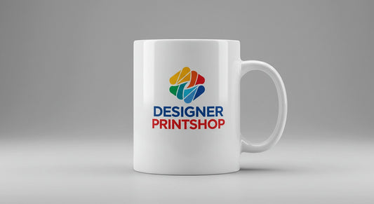 Custom Print White Ceramic Mug – Personalized Coffee Cup | Print on Demand